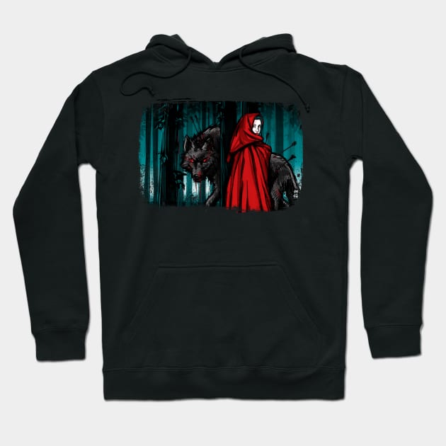 Red Ridding Hood Hoodie by Habuza